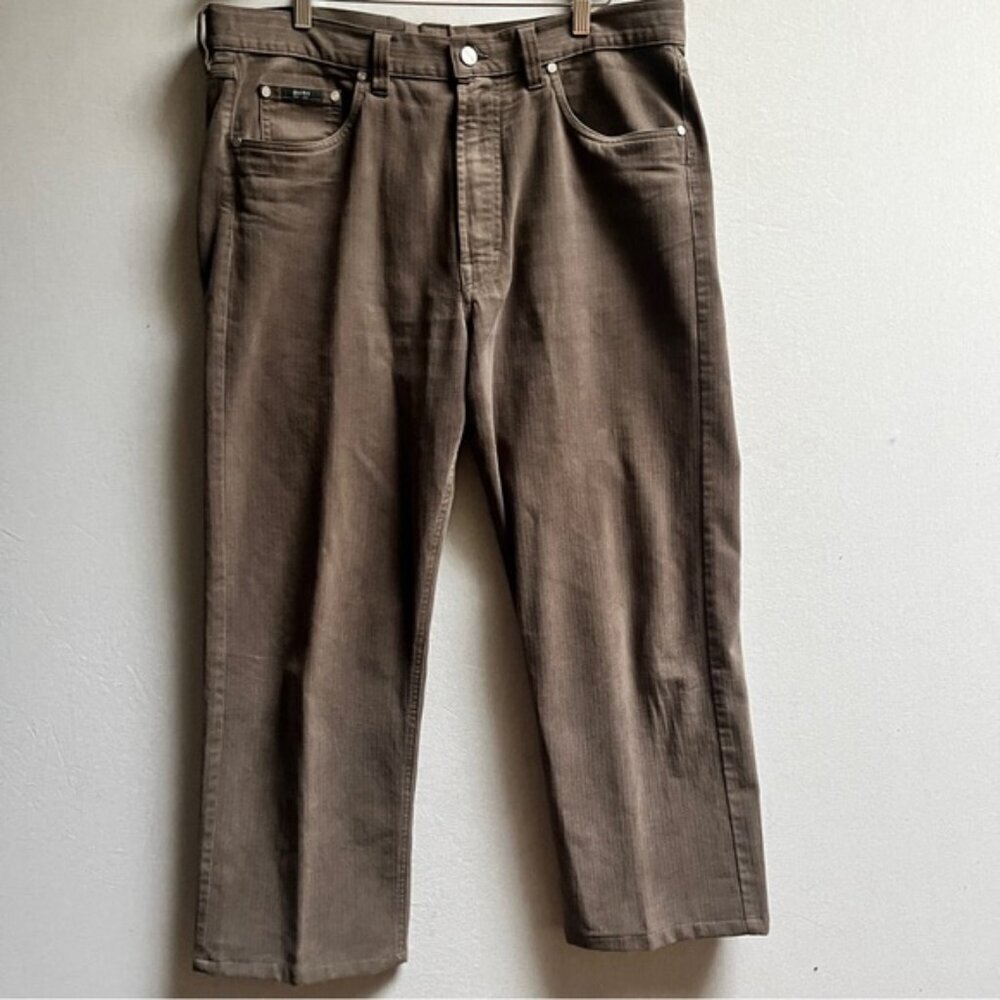 Hugo Boss Alabama tanned pants jeans Sz 36